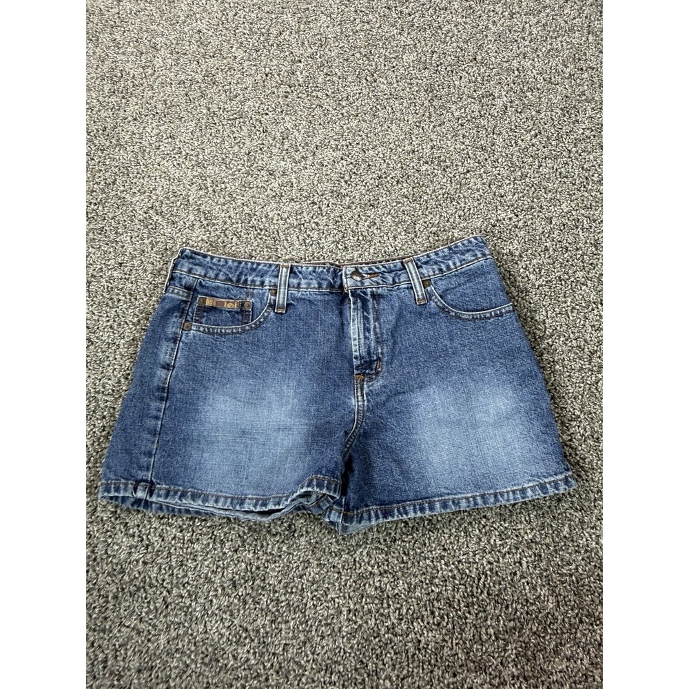 Vintage Y2K Lei Jean Shorts Women's Size 13 Blue Low Rise